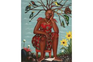 “Femme surchargée” (2005) của Pierre Bodo
